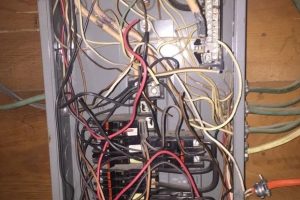 Wiring Cleanup - Before